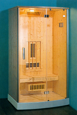 Sauna de Infra-Vermelhos LSA038 120x90x218cm NURMES - JARDICENTRO LOJA ONLINE